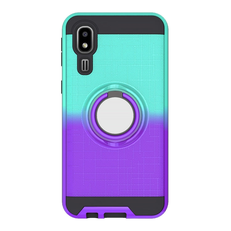 For Galaxy A2 Core 2 In 1 PC + TPU Protective Case with 360 Degrees Rotate Ring Holder