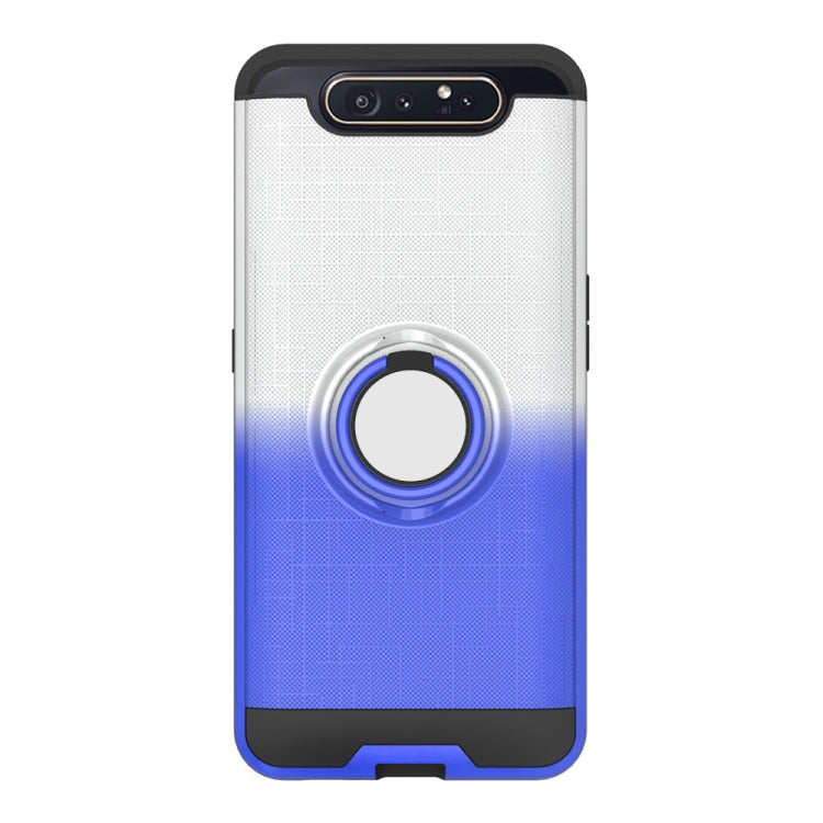 For Galaxy A80 / A90 2 In 1 PC + TPU Protective Case with 360 Degrees Rotate Ring Holder