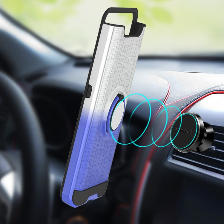 For Galaxy A80 / A90 2 In 1 PC + TPU Protective Case with 360 Degrees Rotate Ring Holder