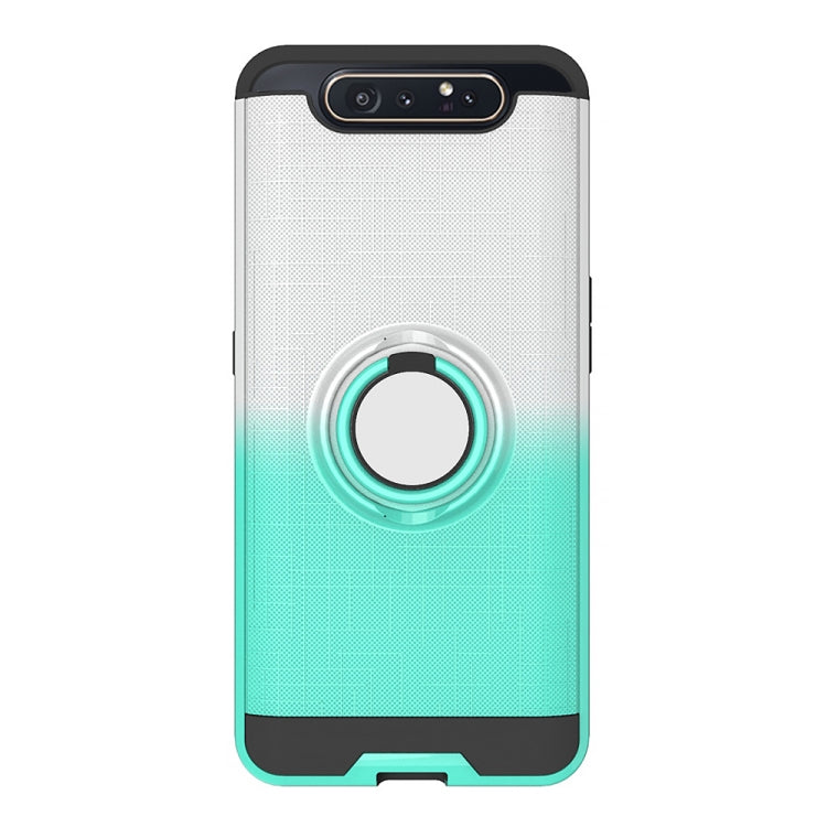 For Galaxy A80 / A90 2 In 1 PC + TPU Protective Case with 360 Degrees Rotate Ring Holder