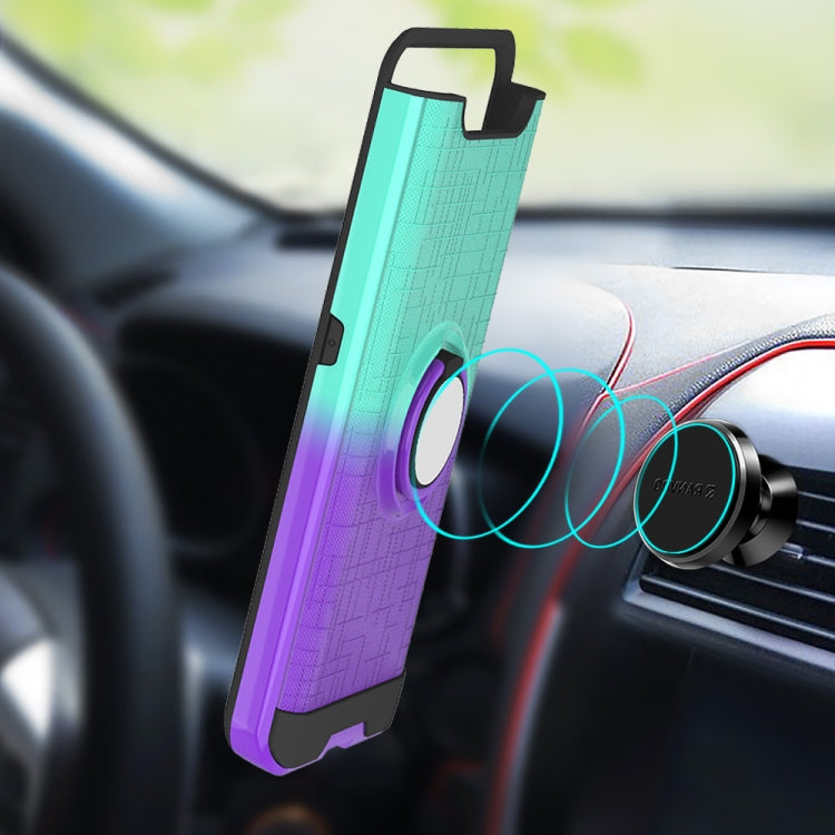 For Galaxy A80 / A90 2 In 1 PC + TPU Protective Case with 360 Degrees Rotate Ring Holder