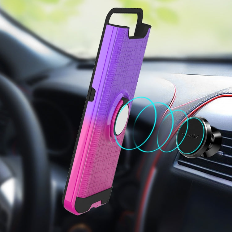 For Galaxy A80 / A90 2 In 1 PC + TPU Protective Case with 360 Degrees Rotate Ring Holder