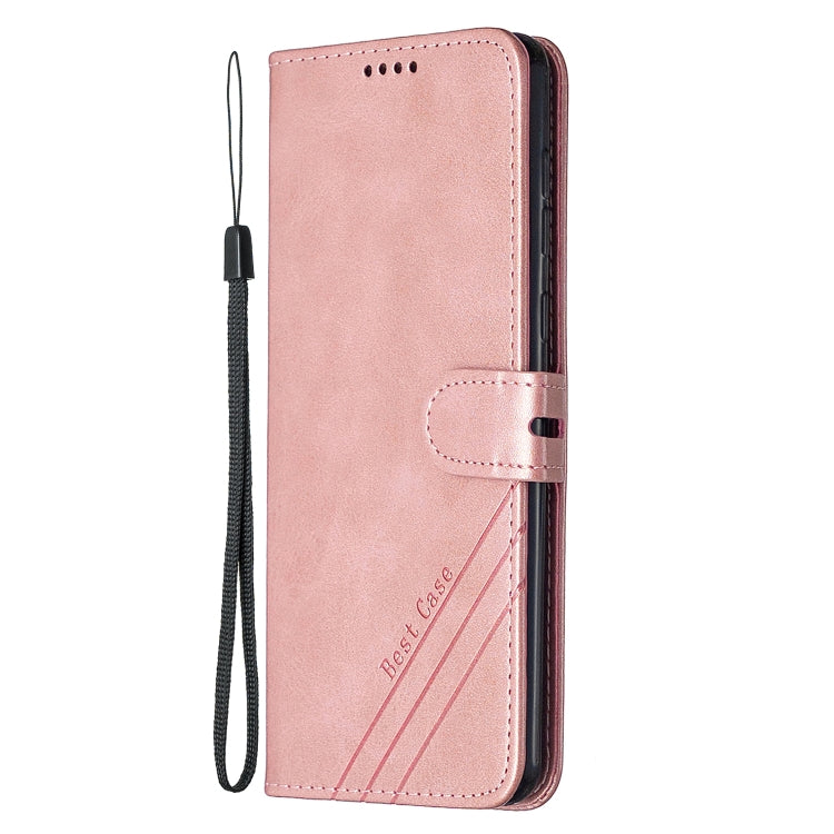 For Samsung Galaxy A21 US Version Stitching Style 2-Color Cow Texture Horizontal Flip PU Leather Case with Holder & Card Slot & Lanyard