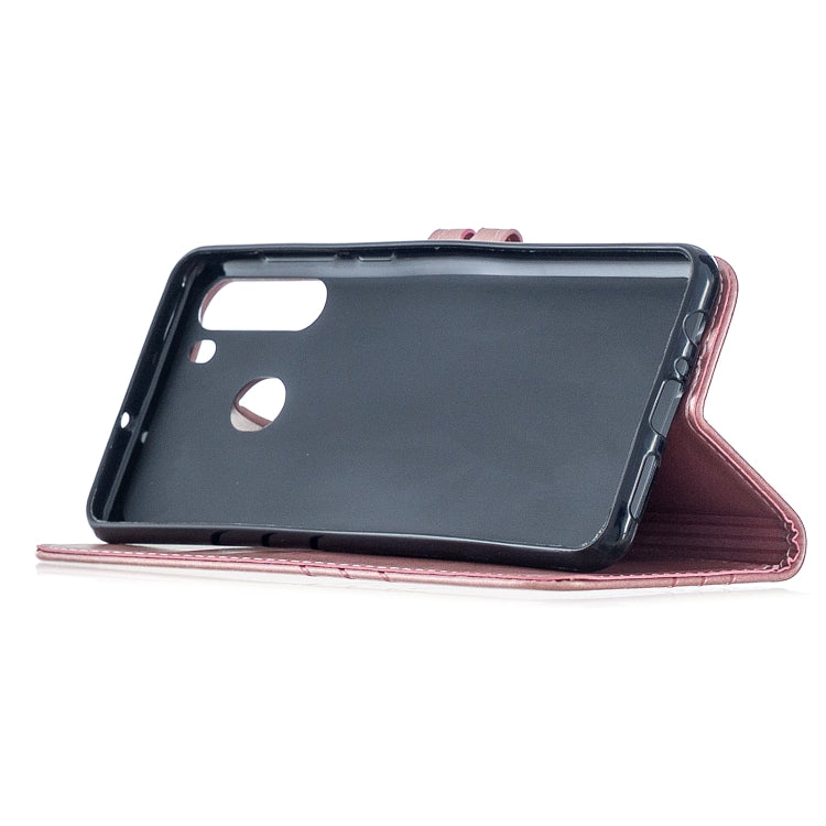 For Samsung Galaxy A21 US Version Stitching Style 2-Color Cow Texture Horizontal Flip PU Leather Case with Holder & Card Slot & Lanyard