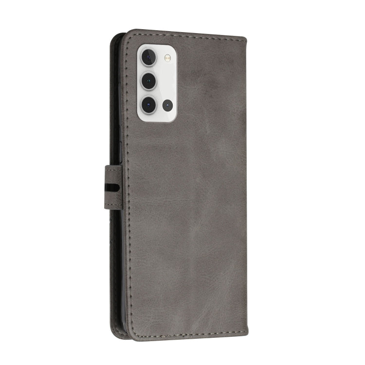 For Samsung Galaxy A22 4G Stitching Style 2-Color Cow Texture Horizontal Flip PU Leather Case with Holder & Card Slot & Lanyard