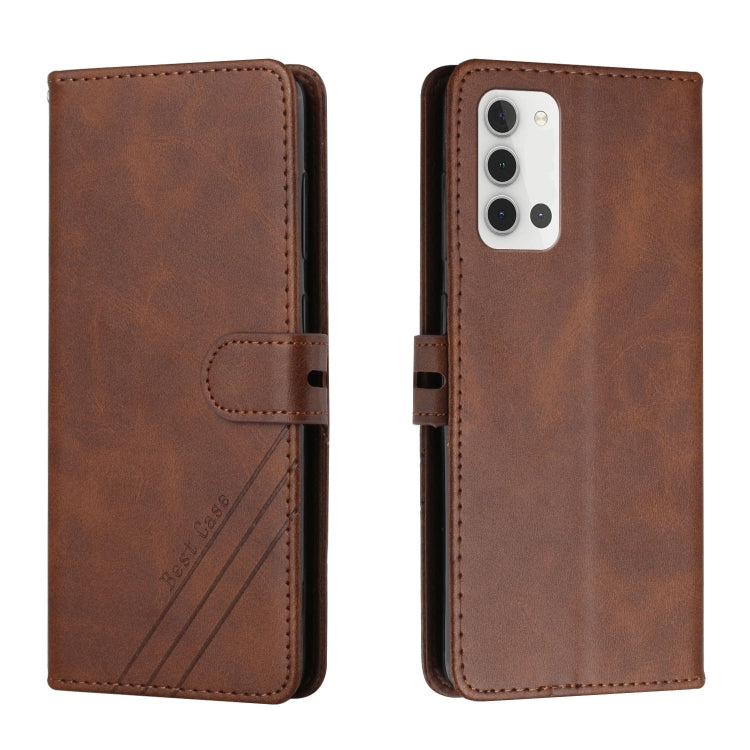 For Samsung Galaxy A22 4G Stitching Style 2-Color Cow Texture Horizontal Flip PU Leather Case with Holder & Card Slot & Lanyard