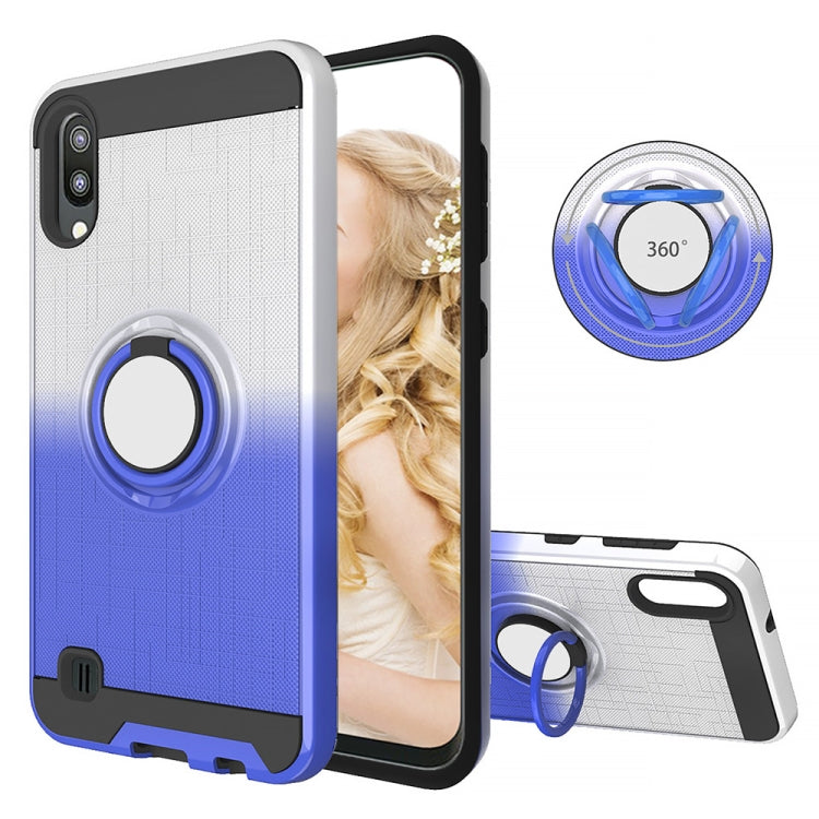 For Galaxy M10 / A10 2 In 1 PC + TPU Protective Case with 360 Degrees Rotate Ring Holder
