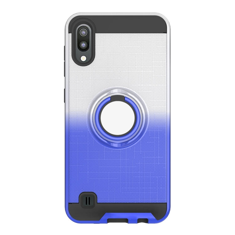 For Galaxy M10 / A10 2 In 1 PC + TPU Protective Case with 360 Degrees Rotate Ring Holder