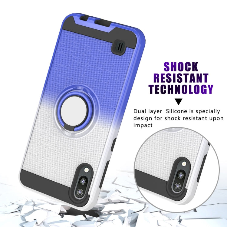 For Galaxy M10 / A10 2 In 1 PC + TPU Protective Case with 360 Degrees Rotate Ring Holder