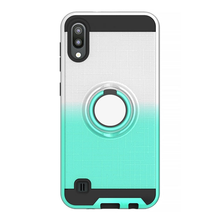 For Galaxy M10 / A10 2 In 1 PC + TPU Protective Case with 360 Degrees Rotate Ring Holder