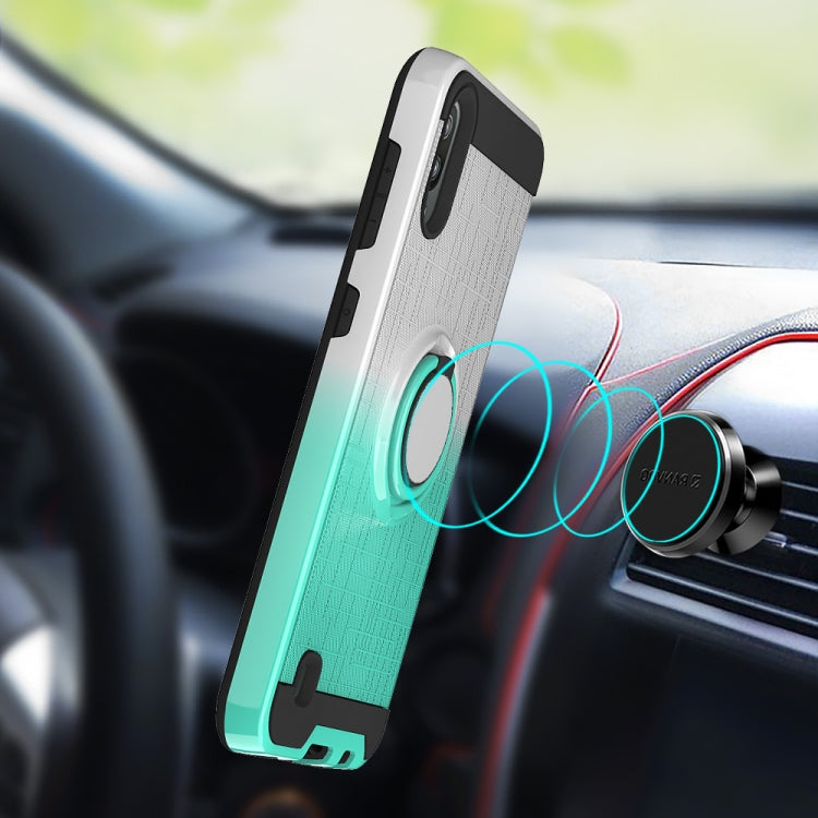 For Galaxy M10 / A10 2 In 1 PC + TPU Protective Case with 360 Degrees Rotate Ring Holder
