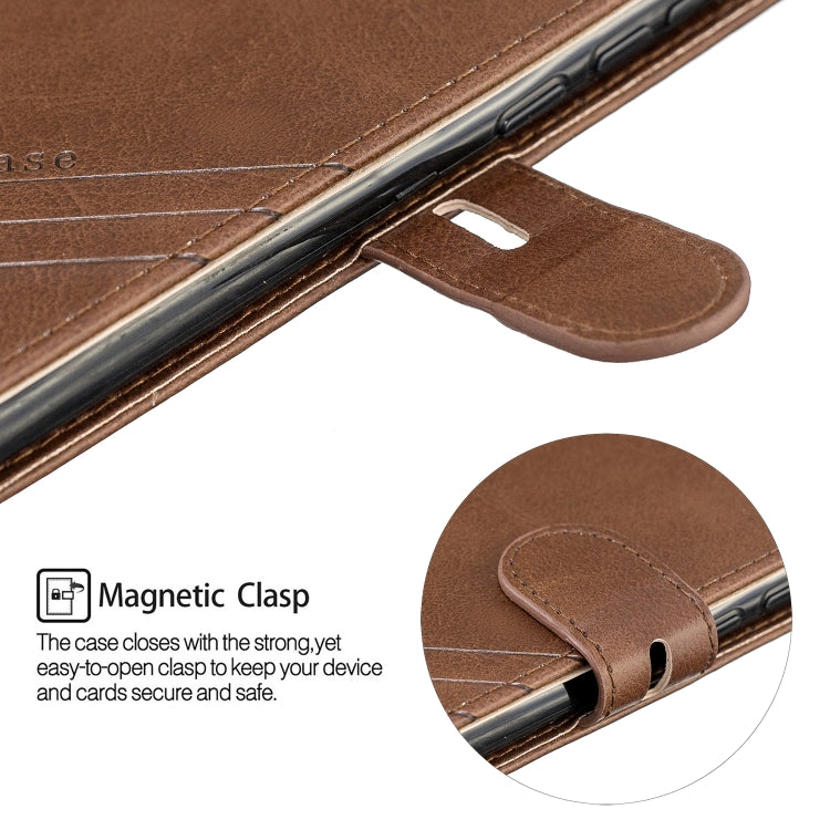 For Samsung Galaxy Note20 Stitching Style 2-Color Cow Texture Horizontal Flip PU Leather Case with Holder & Card Slot & Lanyard