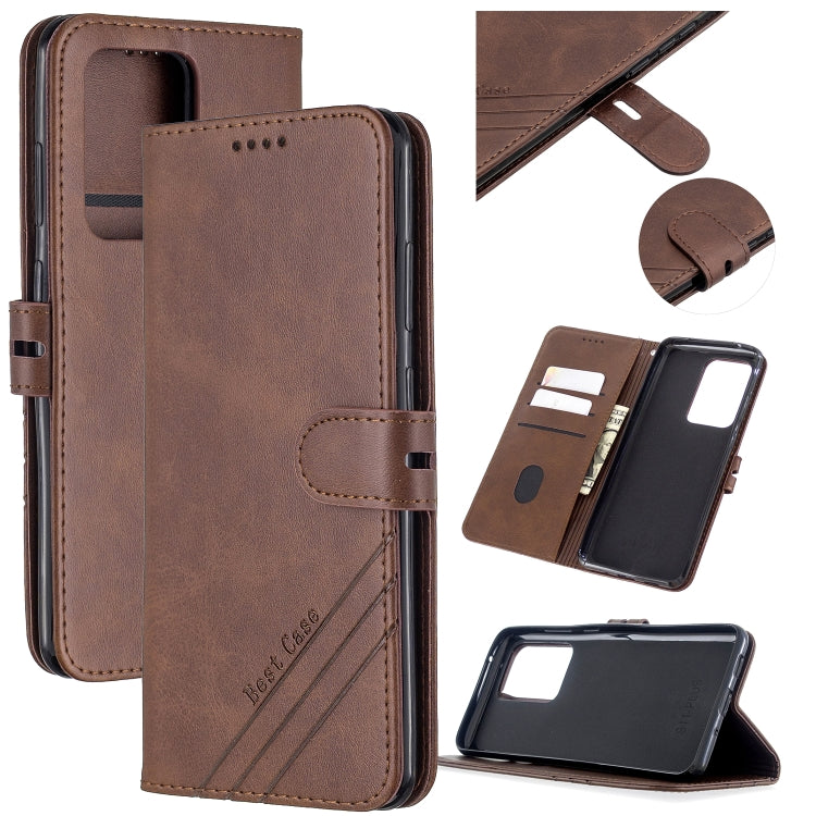 For Samsung Galaxy Note20 Ultra Stitching Style 2-Color Cow Texture Horizontal Flip PU Leather Case with Holder & Card Slot & Lanyard