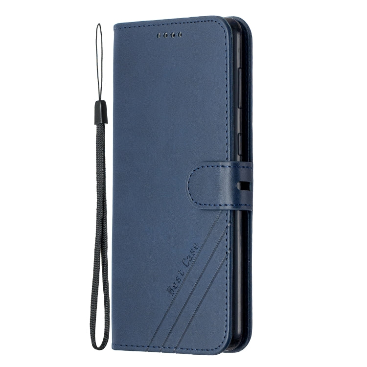 For Samsung Galaxy S21 5G Stitching Style 2-Color Cow Texture Horizontal Flip PU Leather Case with Holder & Card Slot & Lanyard