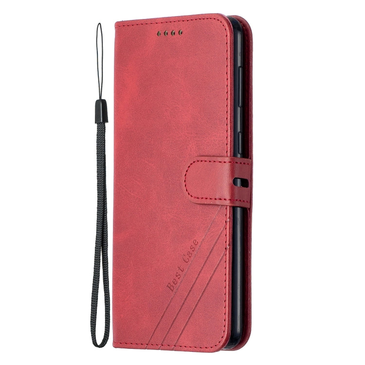 For Samsung Galaxy S21 5G Stitching Style 2-Color Cow Texture Horizontal Flip PU Leather Case with Holder & Card Slot & Lanyard