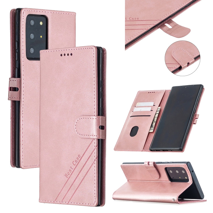 For Samsung Galaxy S21 Ultra 5G Stitching Style 2-Color Cow Texture Horizontal Flip PU Leather Case with Holder & Card Slot & Lanyard