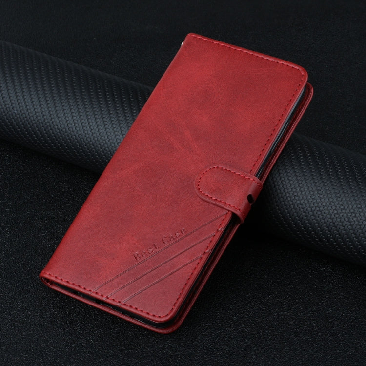 For Samsung Galaxy Xcover 5 Stitching Style 2-Color Cow Texture Horizontal Flip PU Leather Case with Holder & Card Slot & Lanyard