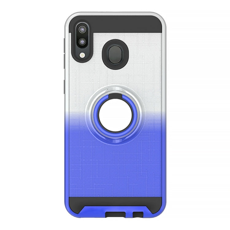 For Galaxy M20 2 In 1 PC + TPU Protective Case with 360 Degrees Rotate Ring Holder
