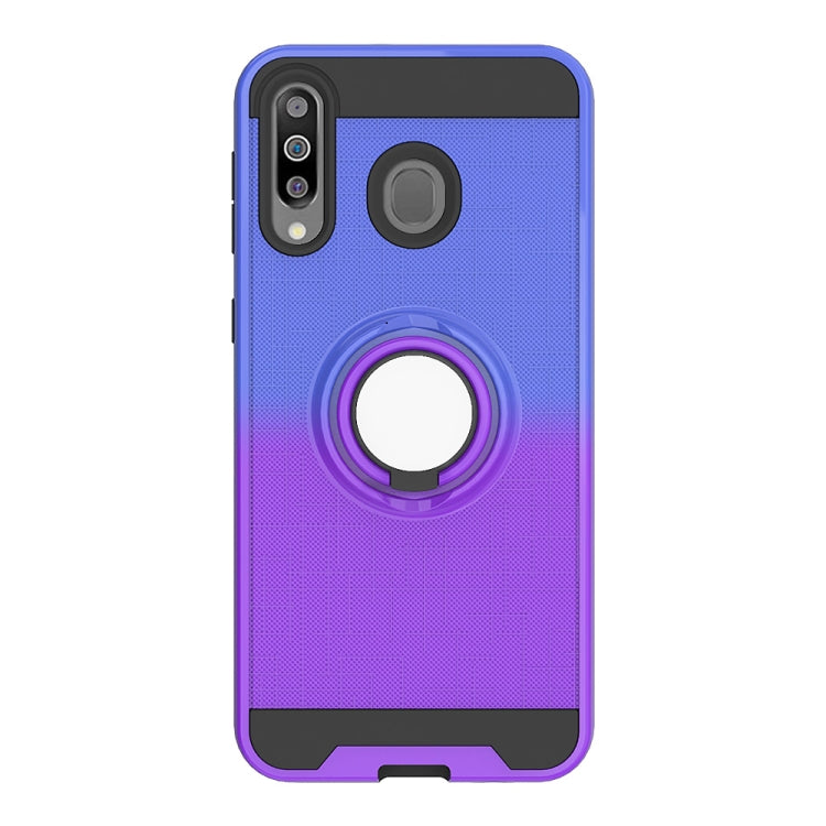 For Galaxy M30 / A40s 2 In 1 PC + TPU Protective Case with 360 Degrees Rotate Ring Holder