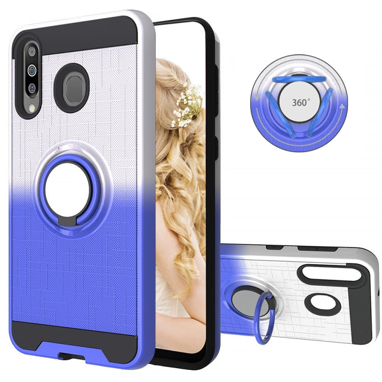 For Galaxy M30 / A40s 2 In 1 PC + TPU Protective Case with 360 Degrees Rotate Ring Holder