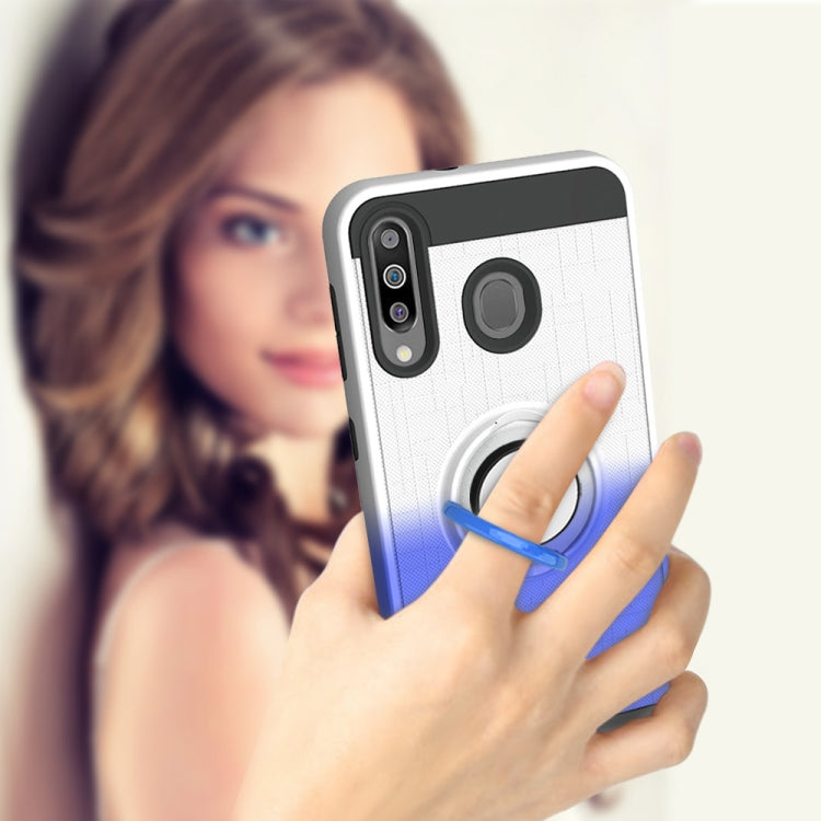 For Galaxy M30 / A40s 2 In 1 PC + TPU Protective Case with 360 Degrees Rotate Ring Holder