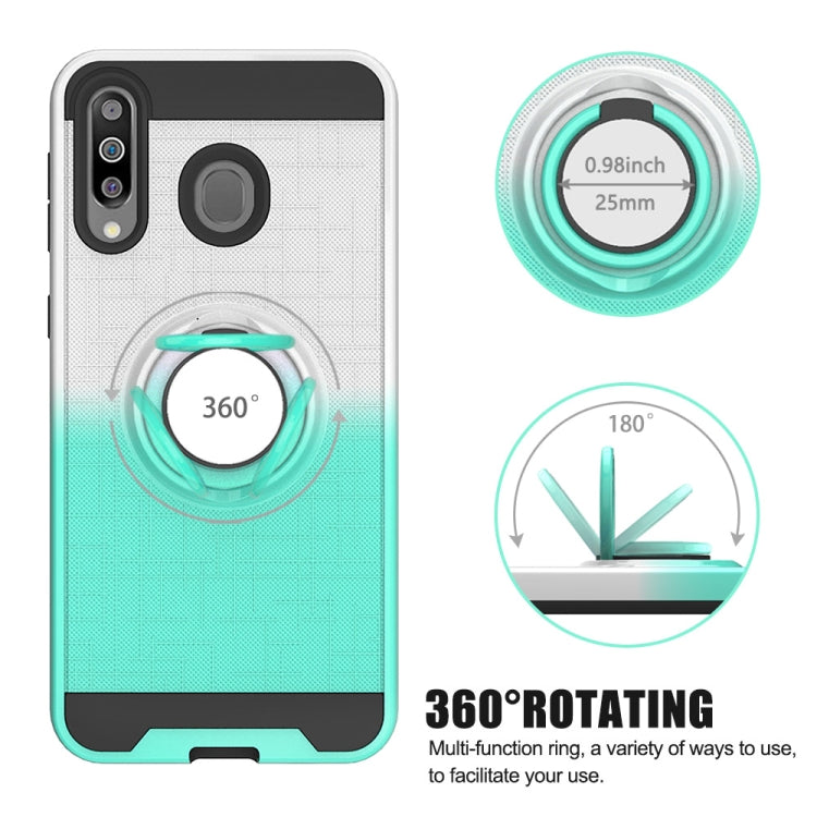 For Galaxy M30 / A40s 2 In 1 PC + TPU Protective Case with 360 Degrees Rotate Ring Holder