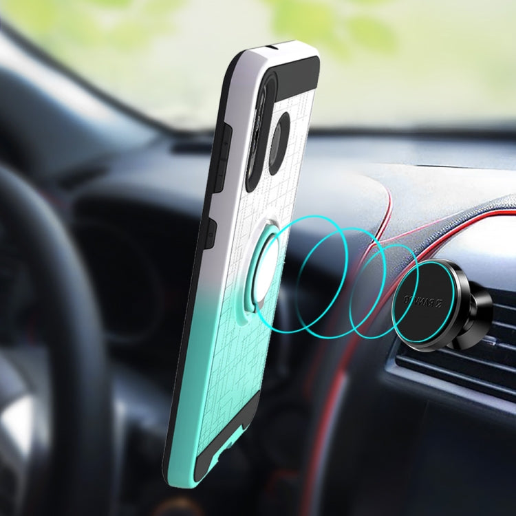 For Galaxy M30 / A40s 2 In 1 PC + TPU Protective Case with 360 Degrees Rotate Ring Holder