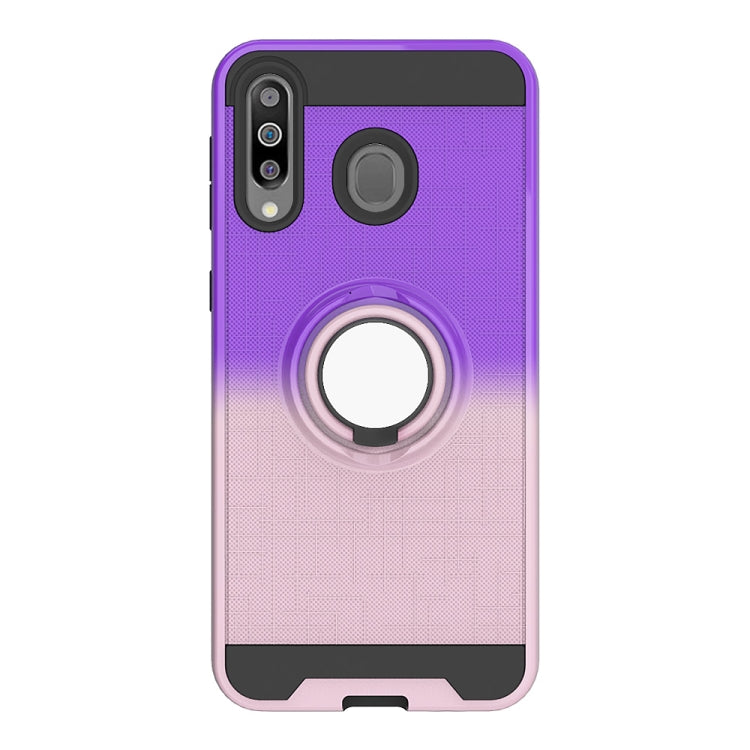 For Galaxy M30 / A40s 2 In 1 PC + TPU Protective Case with 360 Degrees Rotate Ring Holder