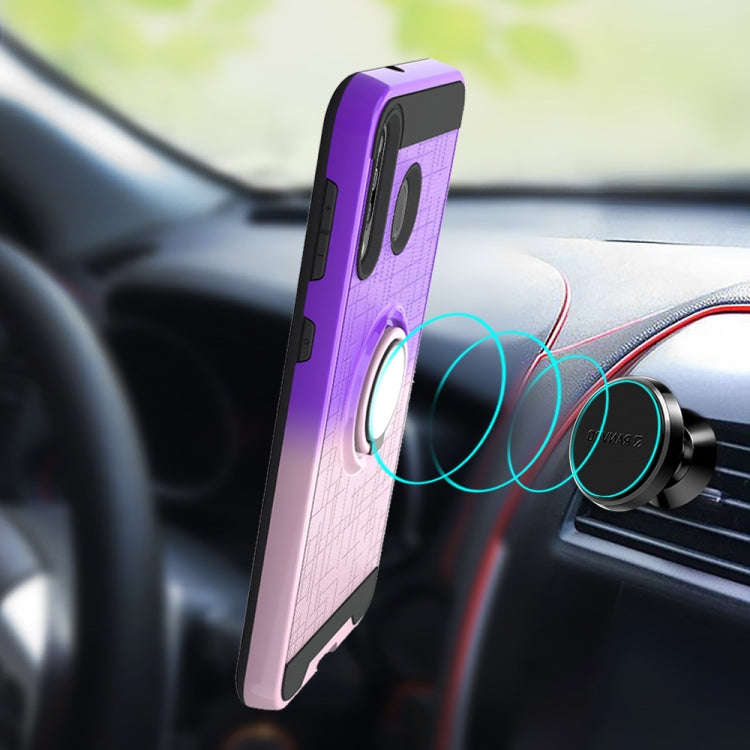 For Galaxy M30 / A40s 2 In 1 PC + TPU Protective Case with 360 Degrees Rotate Ring Holder