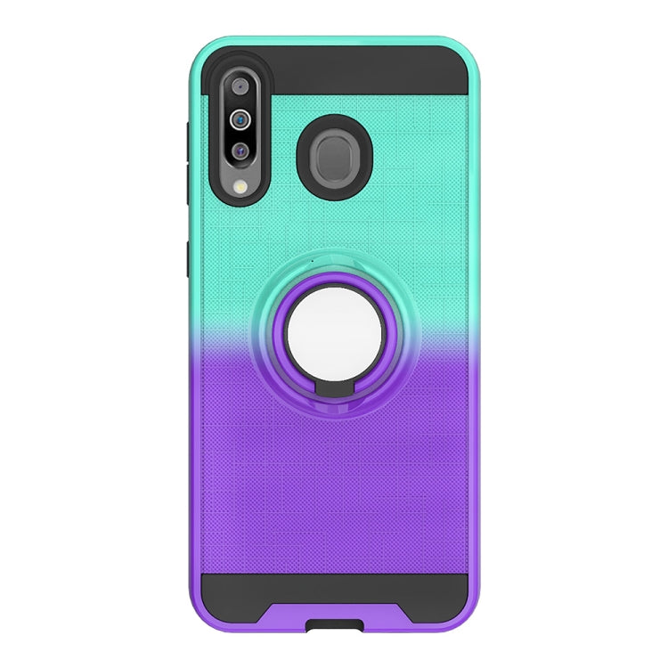 For Galaxy M30 / A40s 2 In 1 PC + TPU Protective Case with 360 Degrees Rotate Ring Holder