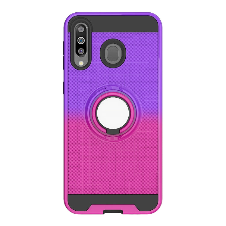 For Galaxy M30 / A40s 2 In 1 PC + TPU Protective Case with 360 Degrees Rotate Ring Holder