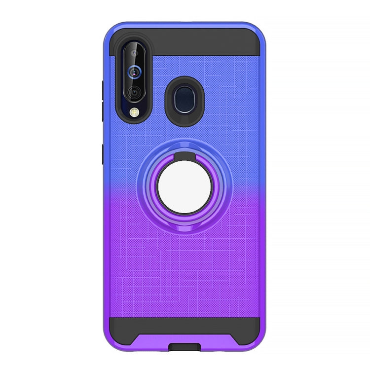 For Galaxy M40 / A60 2 In 1 PC + TPU Protective Case with 360 Degrees Rotate Ring Holder