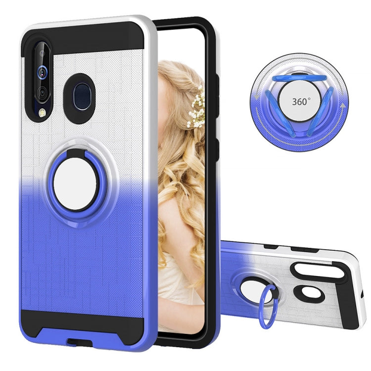 For Galaxy M40 / A60 2 In 1 PC + TPU Protective Case with 360 Degrees Rotate Ring Holder