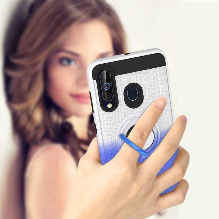 For Galaxy M40 / A60 2 In 1 PC + TPU Protective Case with 360 Degrees Rotate Ring Holder