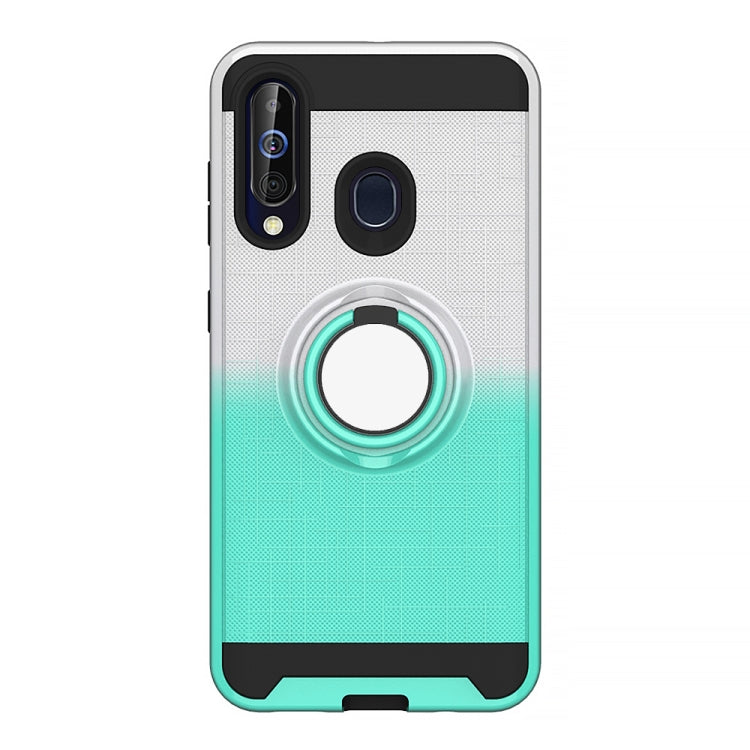 For Galaxy M40 / A60 2 In 1 PC + TPU Protective Case with 360 Degrees Rotate Ring Holder