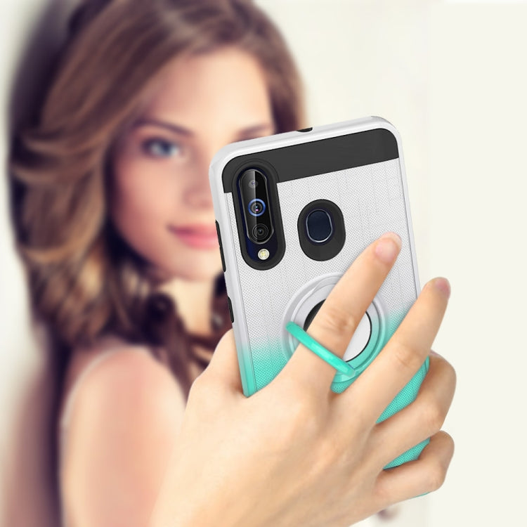 For Galaxy M40 / A60 2 In 1 PC + TPU Protective Case with 360 Degrees Rotate Ring Holder