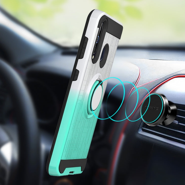 For Galaxy M40 / A60 2 In 1 PC + TPU Protective Case with 360 Degrees Rotate Ring Holder