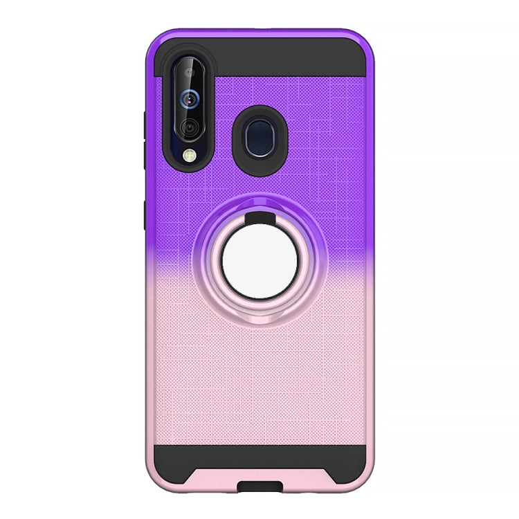 For Galaxy M40 / A60 2 In 1 PC + TPU Protective Case with 360 Degrees Rotate Ring Holder