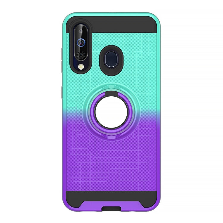 For Galaxy M40 / A60 2 In 1 PC + TPU Protective Case with 360 Degrees Rotate Ring Holder