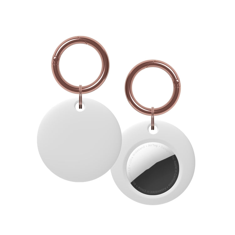 Silicone Shockproof Protective Cover Case with Keychain Ring For AirTag