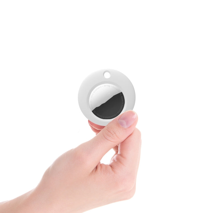 Silicone Shockproof Protective Cover Case with Keychain Ring For AirTag