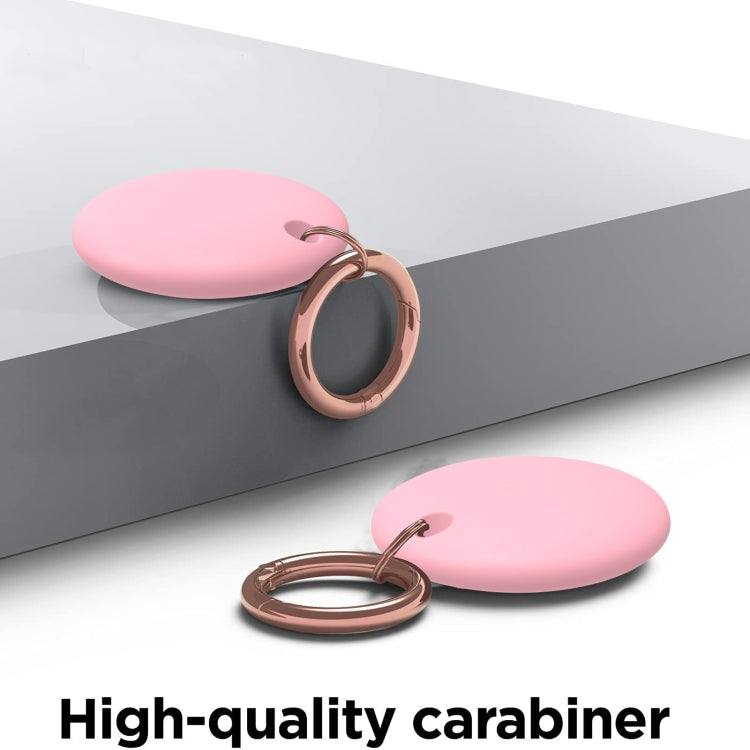 Silicone Shockproof Protective Cover Case with Keychain Ring For AirTag