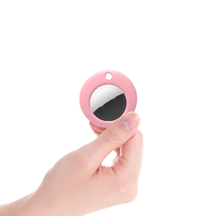 Silicone Shockproof Protective Cover Case with Keychain Ring For AirTag