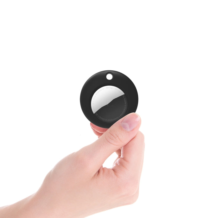 Silicone Shockproof Protective Cover Case with Keychain Ring For AirTag