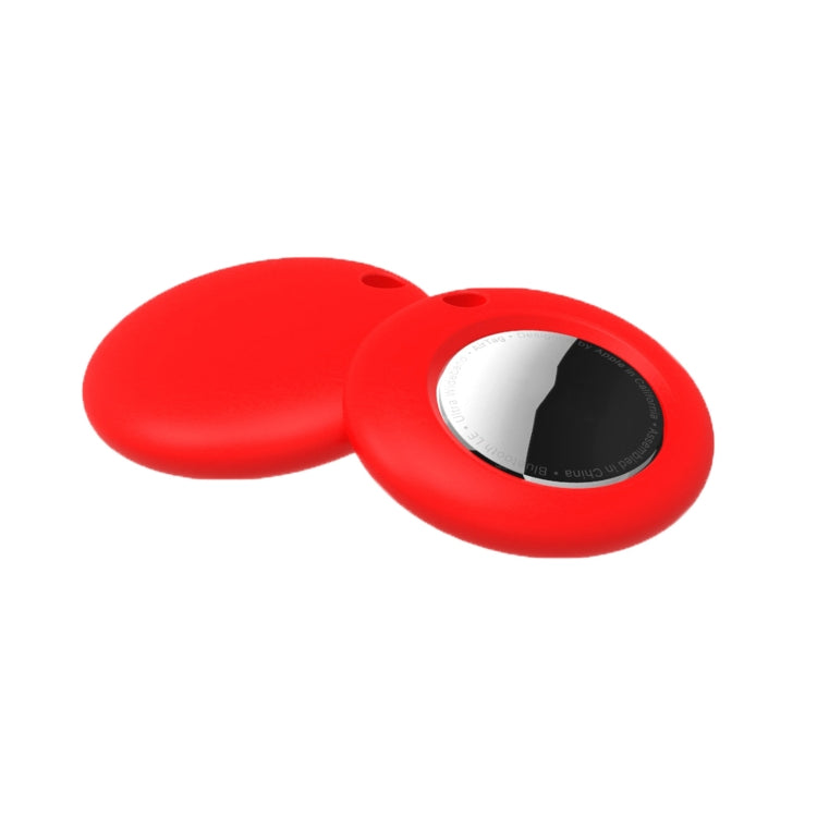 Silicone Shockproof Protective Cover Case with Keychain Ring For AirTag