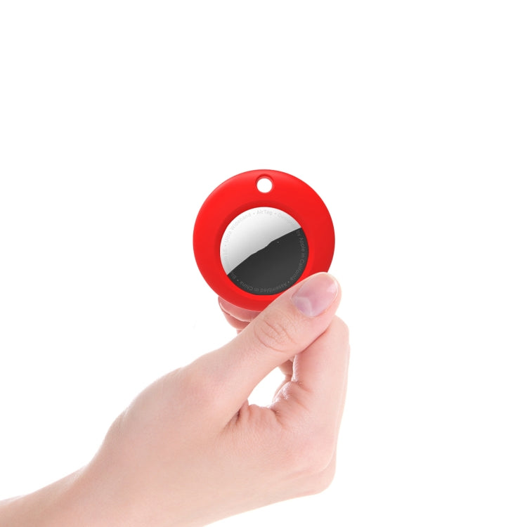 Silicone Shockproof Protective Cover Case with Keychain Ring For AirTag