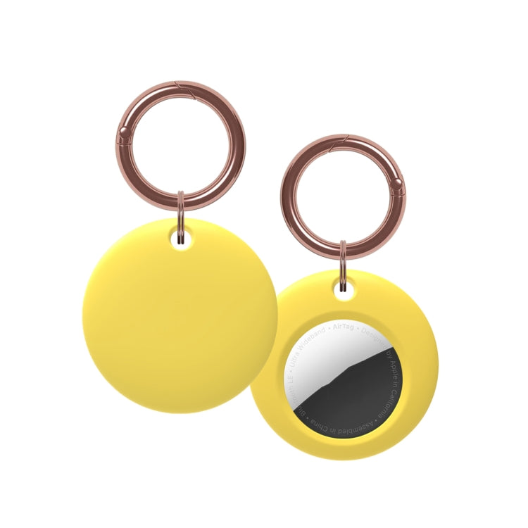 Silicone Shockproof Protective Cover Case with Keychain Ring For AirTag