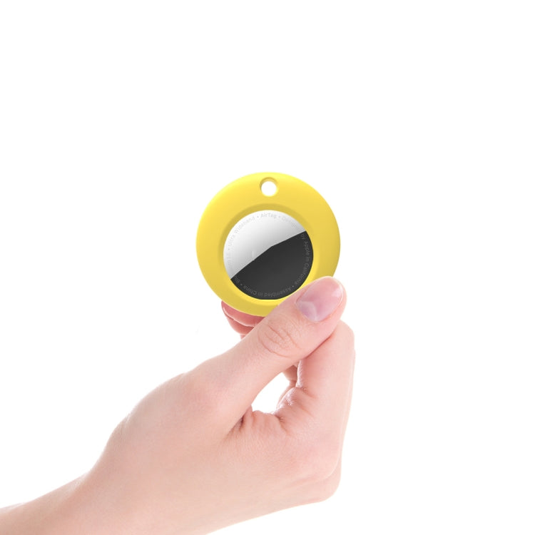 Silicone Shockproof Protective Cover Case with Keychain Ring For AirTag