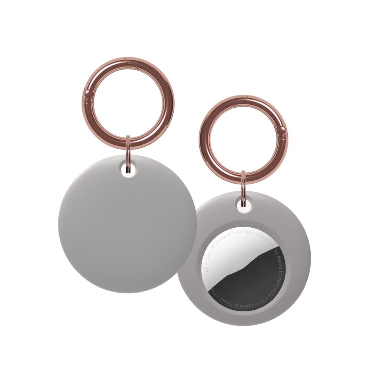 Silicone Shockproof Protective Cover Case with Keychain Ring For AirTag