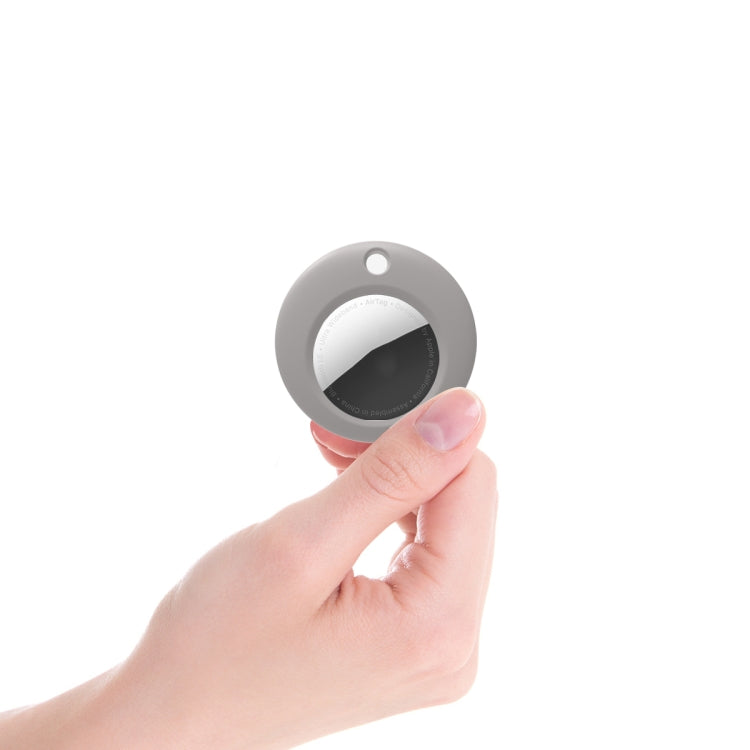 Silicone Shockproof Protective Cover Case with Keychain Ring For AirTag